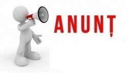 ANUNȚ